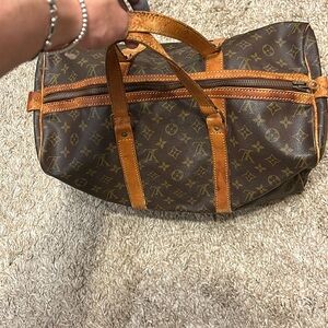 Authentic Vintage Louis Vuitton Sac Souple 40 Keepall